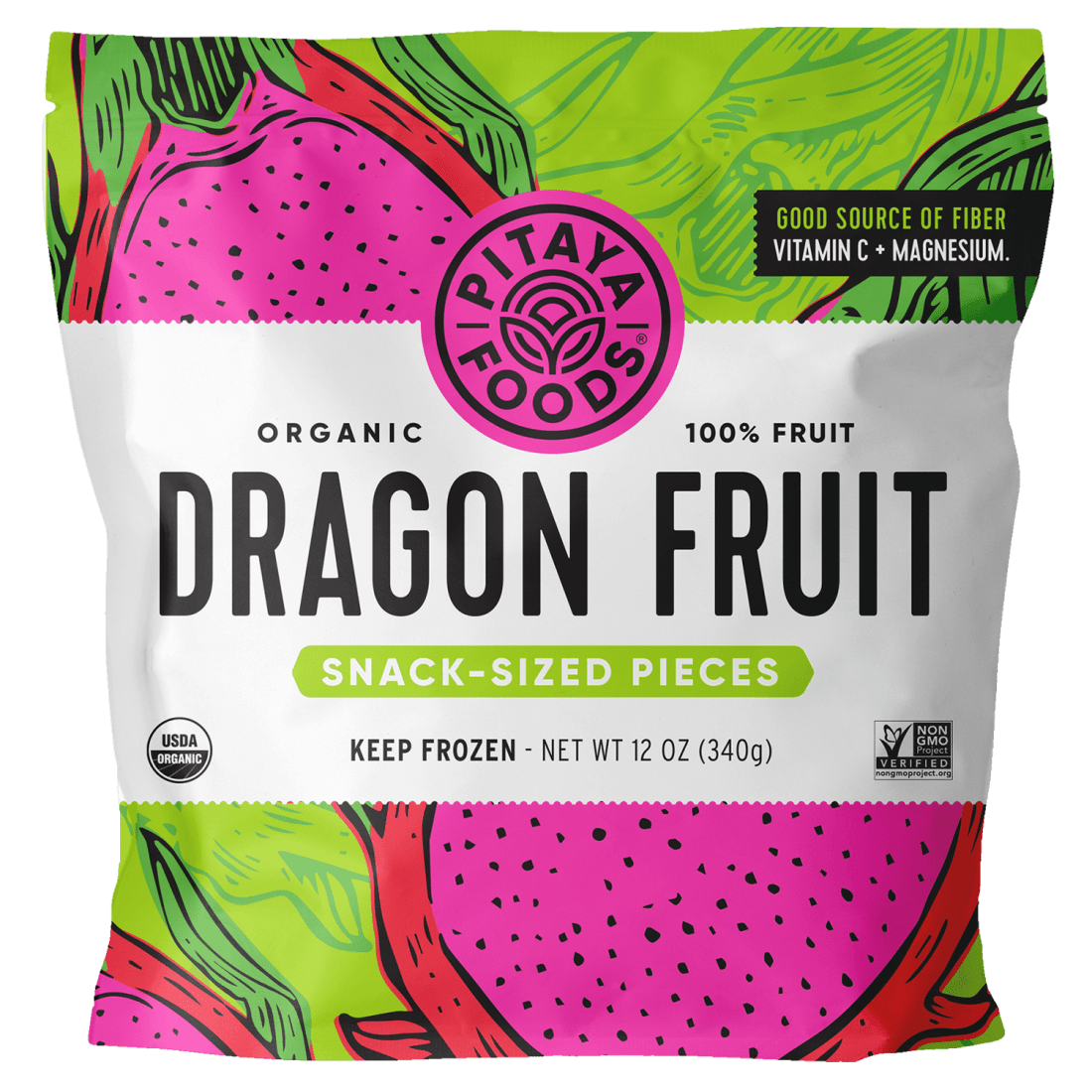 variant image Organic Dragon Fruit Cubes (8 x 12 oz)